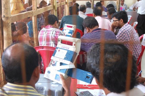 NOTA counts 1.2 % in Tripura NOTA counts 1.2 % in Tripura